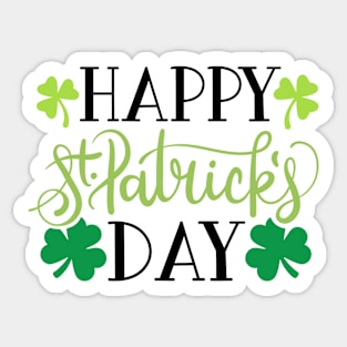 Happy St Patrick's Day Sticker